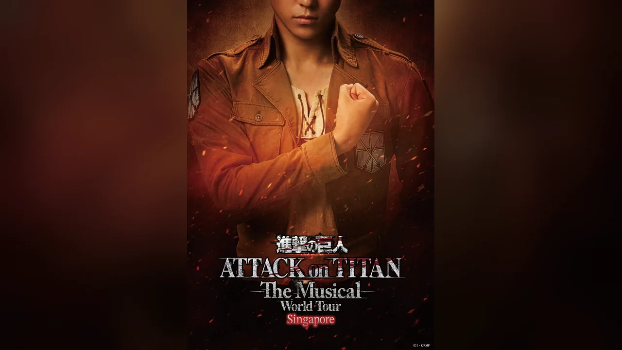 「進撃の巨人」-the Musical- ワールドツアー シンガポール公演 キービジュアル